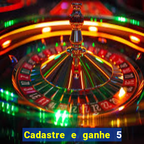 Cadastre e ganhe 5 reais para apostar